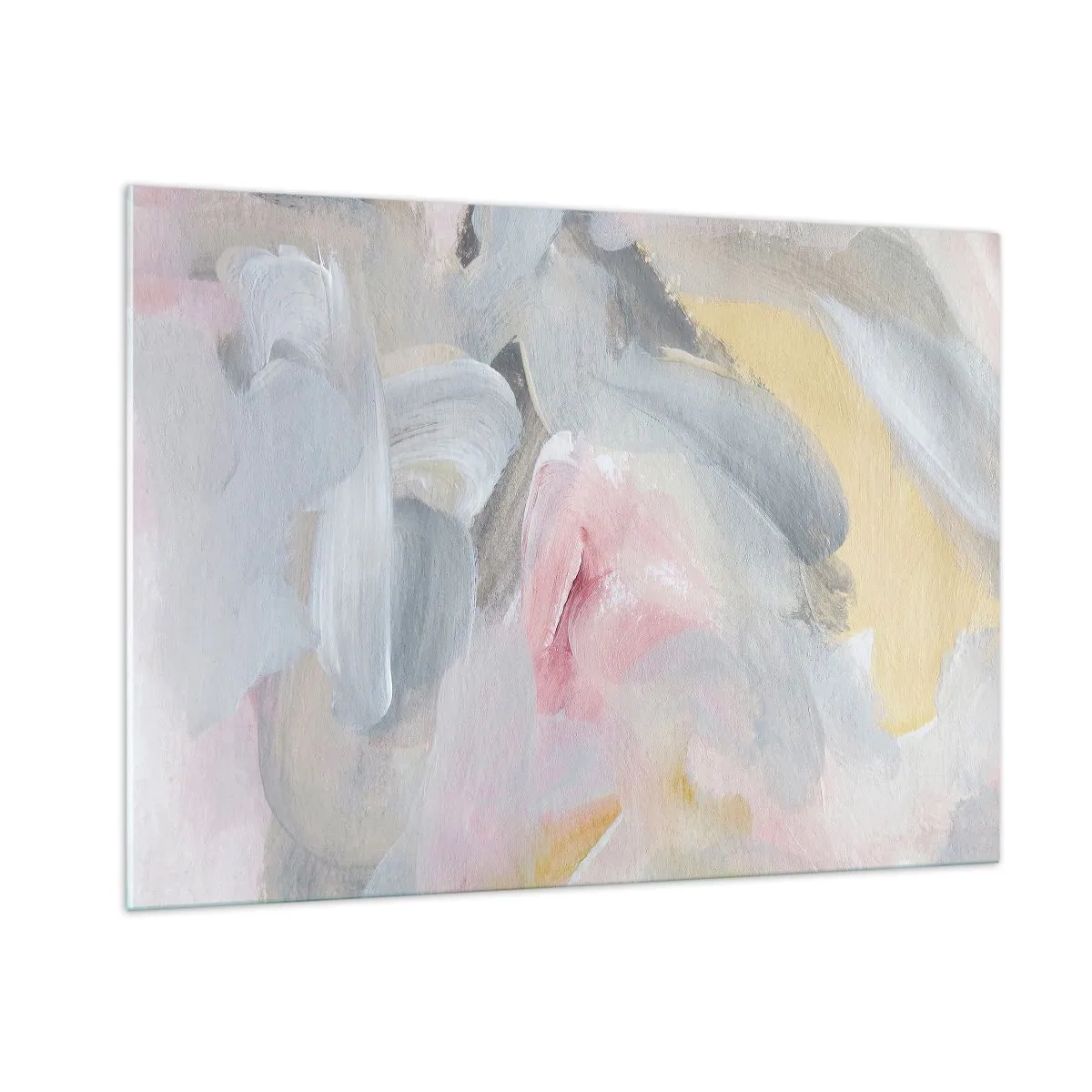 Billede på glas - I en pastelfarvet verden - 100x70 cm