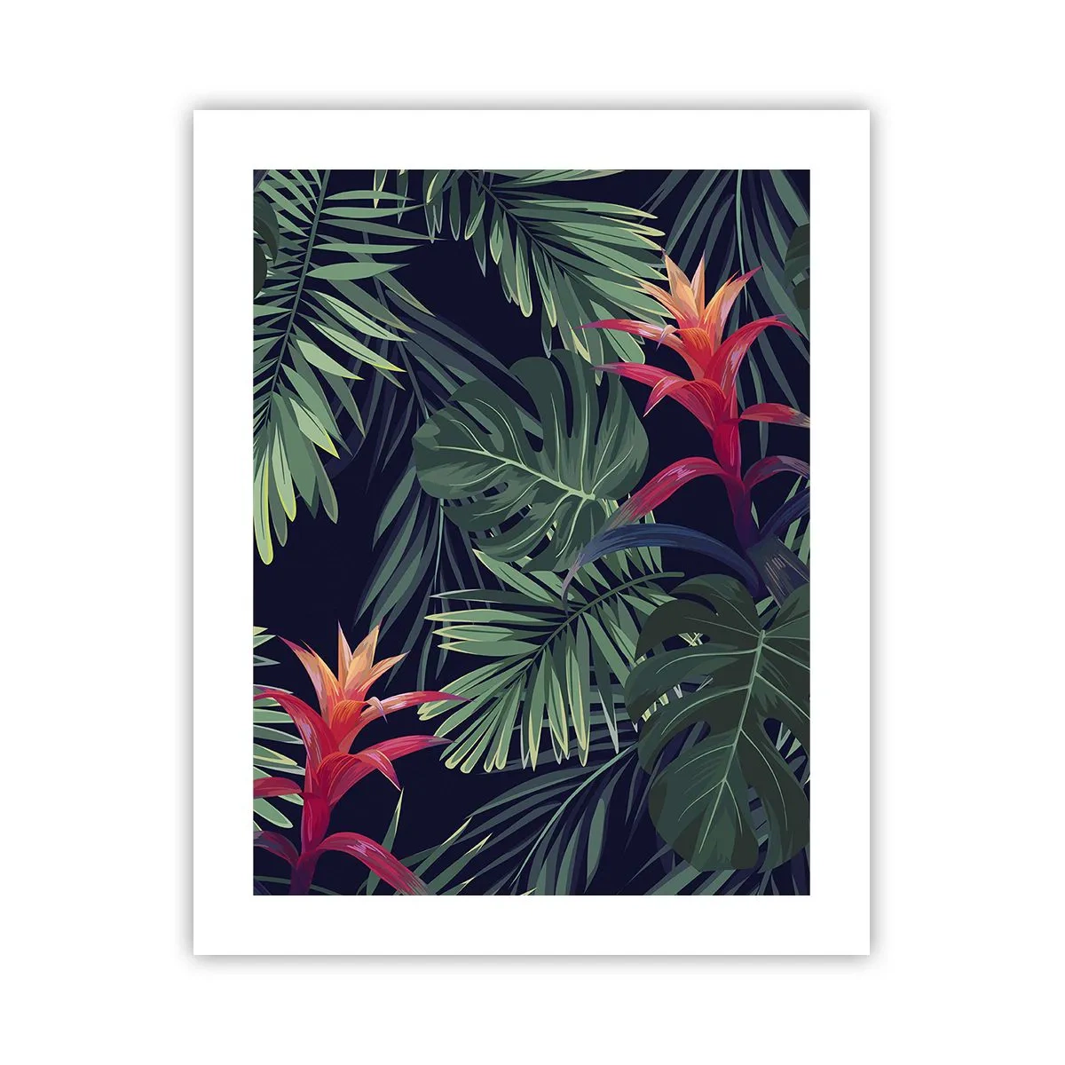 Plakat - Brænd i grønt - 40x50 cm