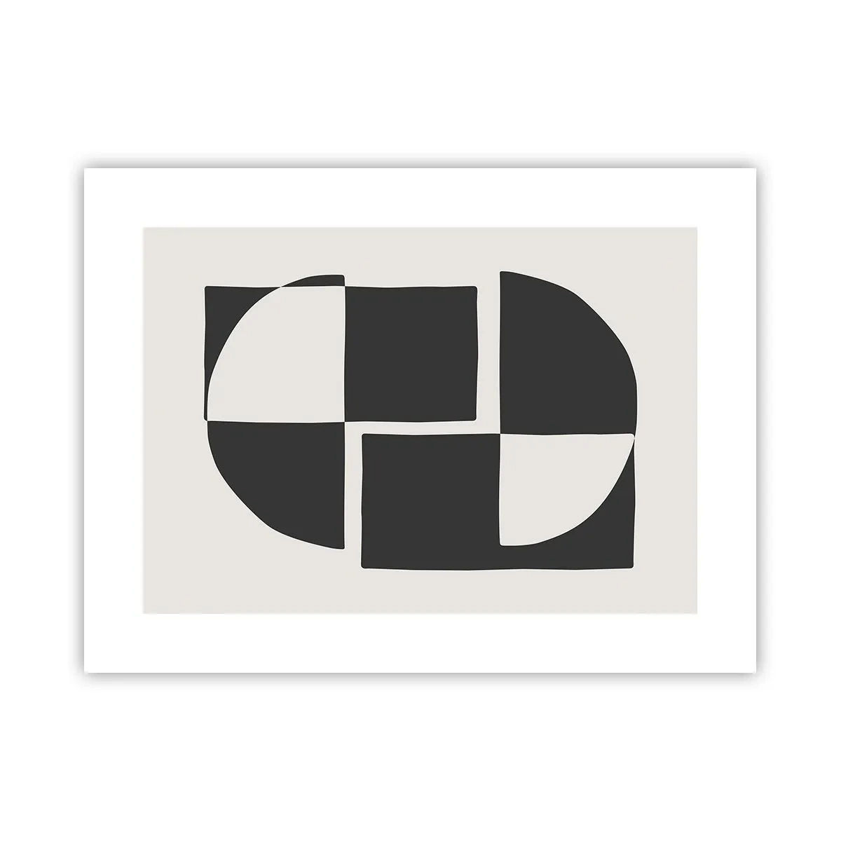 Plakat - Antitese - syntese - 40x30 cm