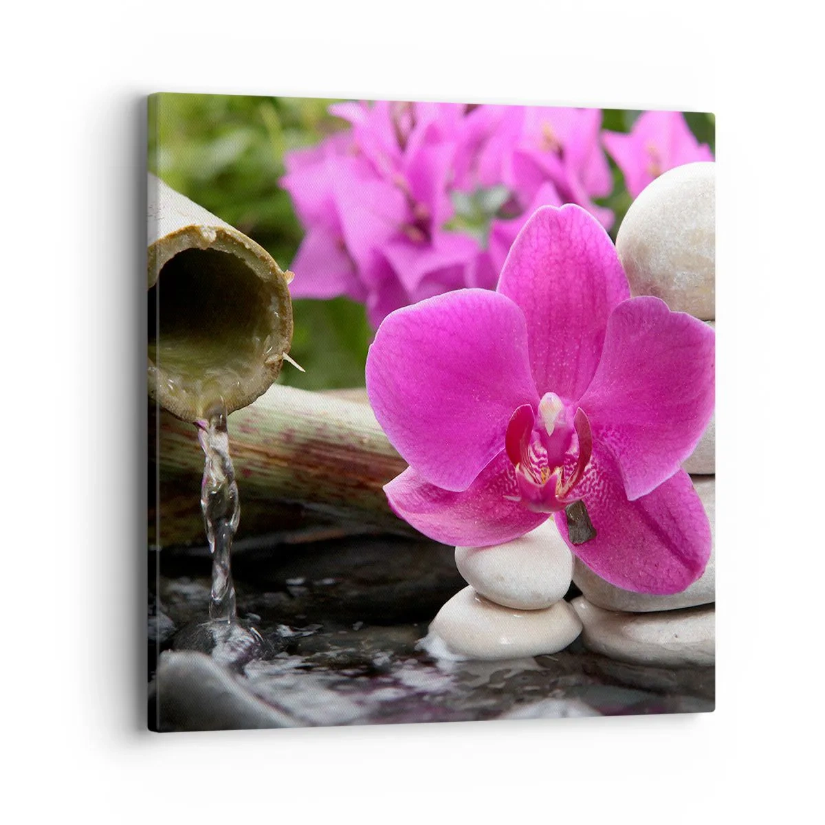 Lærredstryk - Billede på lærred - Du hviler allerede - 40x40 cm