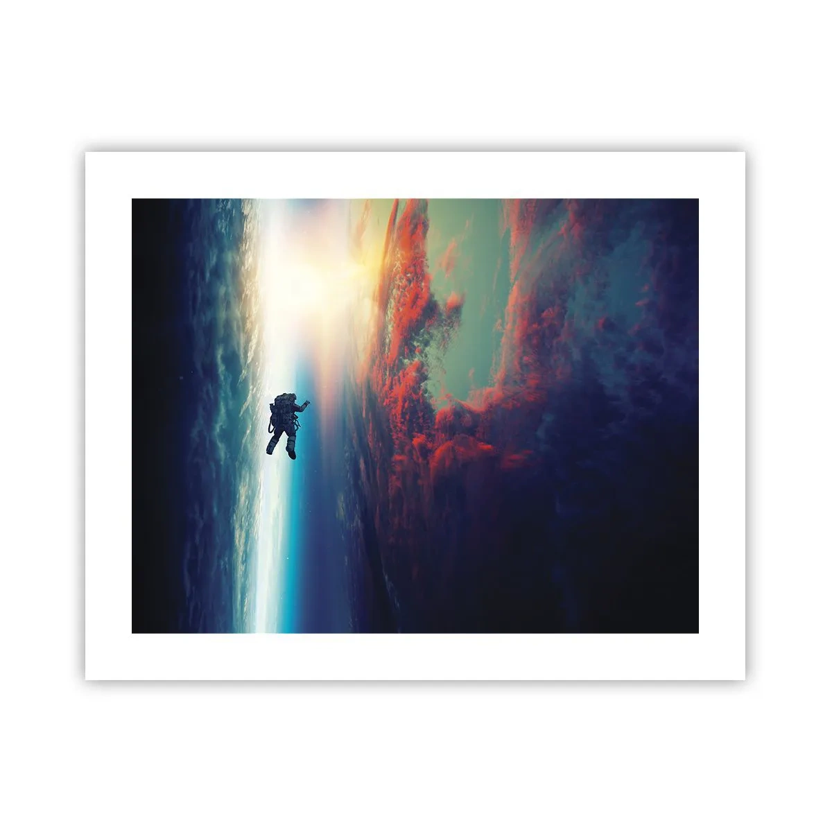 Plakat - Over for universet - 50x40 cm