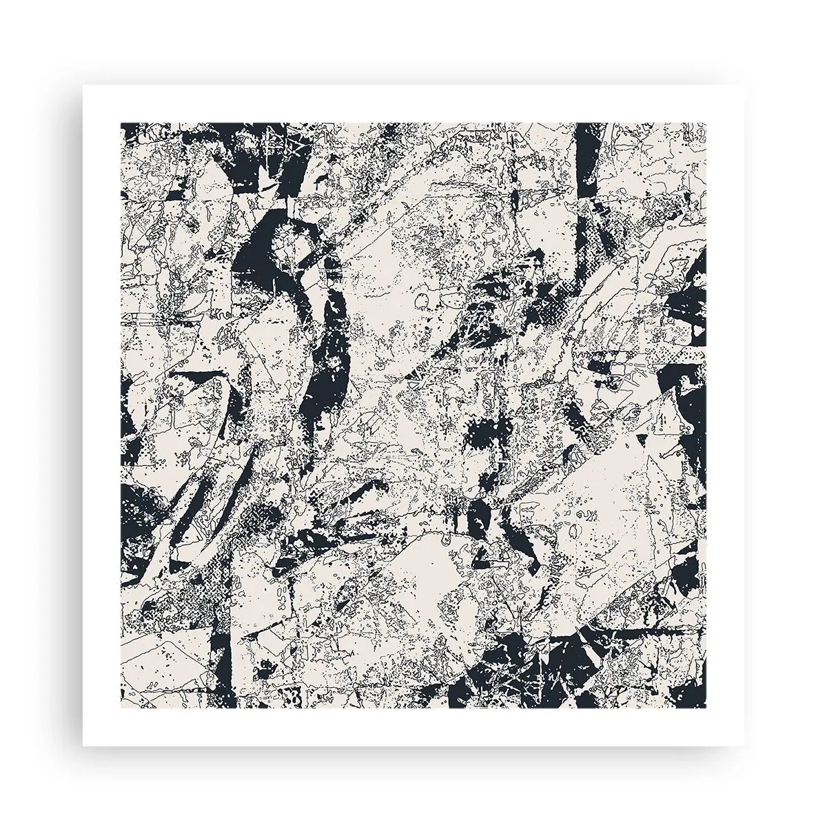 Plakat - Modsætningernes gennemtrængning - 60x60 cm