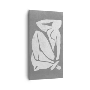 Lærredstryk - Billede på lærred - I drømmerier - 55x100 cm