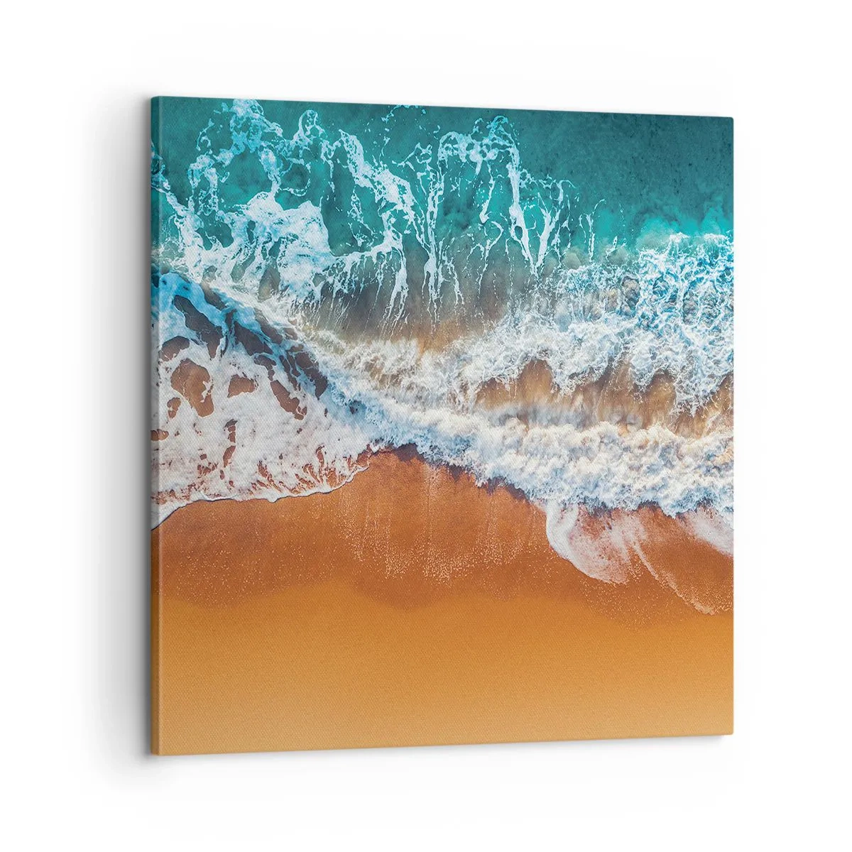 Lærredstryk - Billede på lærred - Altid i tandem - 60x60 cm