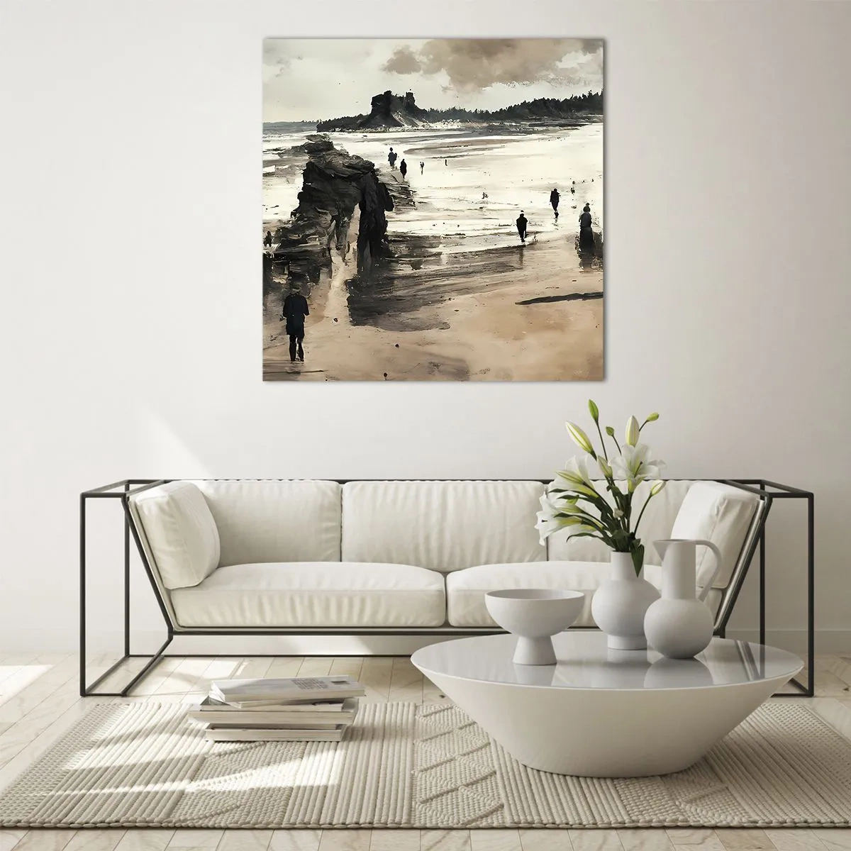 Billede på glas - Indkaldt - 30x30 cm