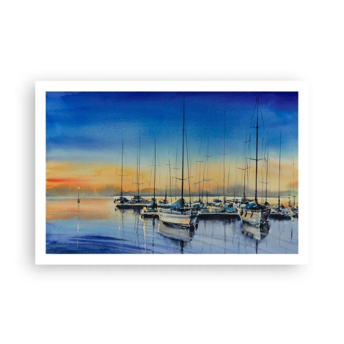 Plakat - Slutningen på en god dag - 91x61 cm
