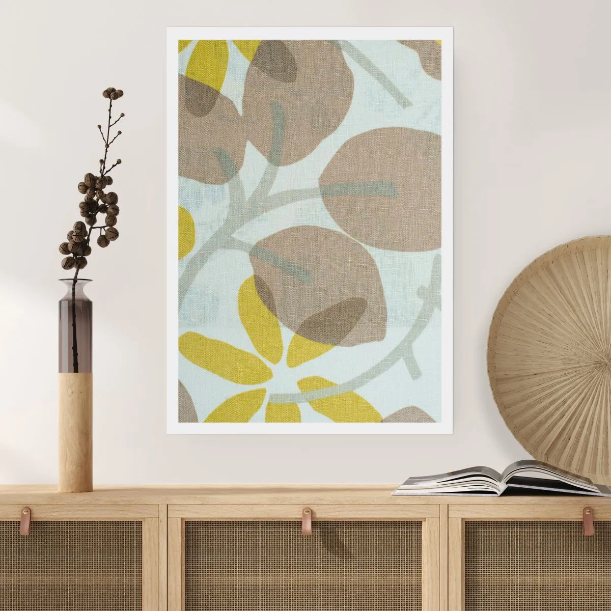 Plakat - Komposition i solskinnet - 30x40 cm