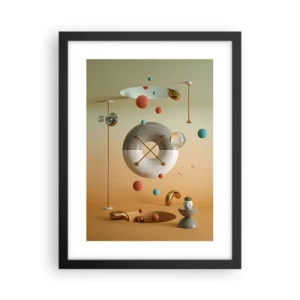 Plakat i sort ramme - Alt kan ske - 30x40 cm