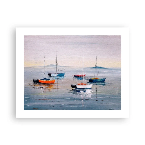 Plakat - Et velfortjent hvil - 50x40 cm