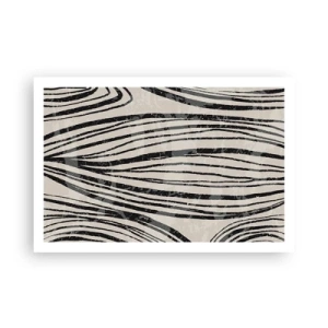Plakat - Et spild af linjer - 91x61 cm