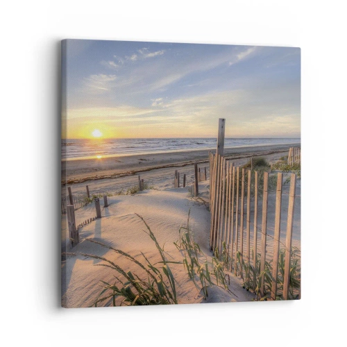 Lærredstryk - Billede på lærred - Vindens blænding og skygge - 30x30 cm