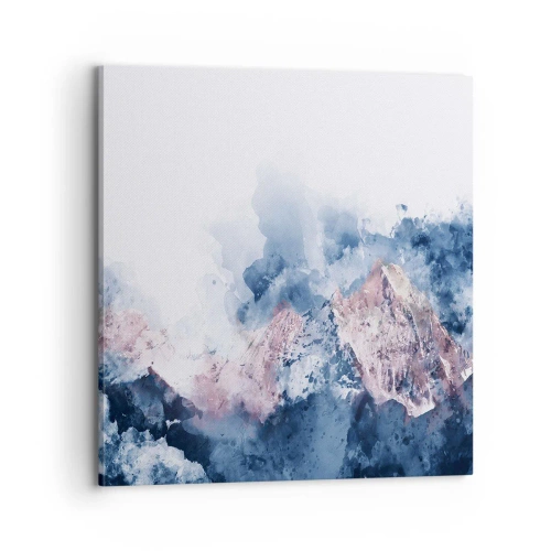 Lærredstryk - Billede på lærred - Dette er toppene! - 70x70 cm