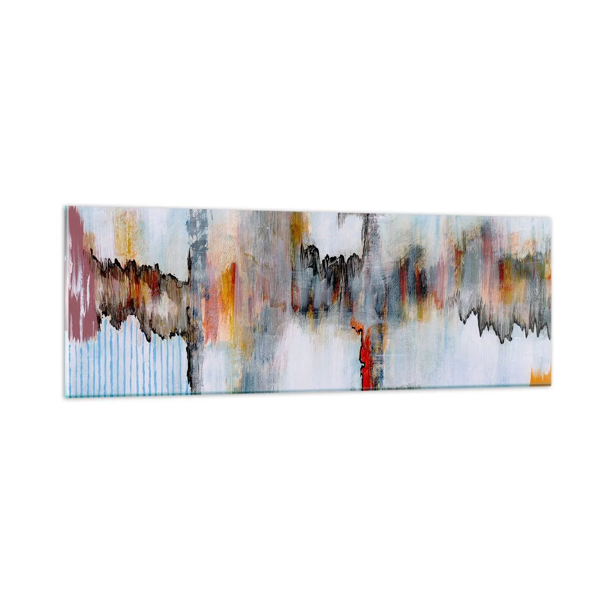Billede på glas - En pind på vandet - 90x30 cm