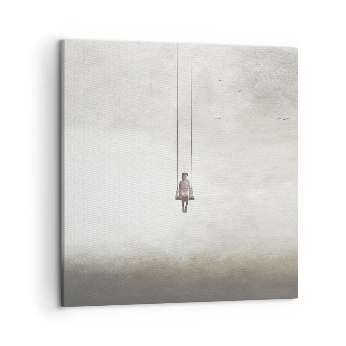 Lærredstryk - Billede på lærred - Barnet i os selv - 50x50 cm