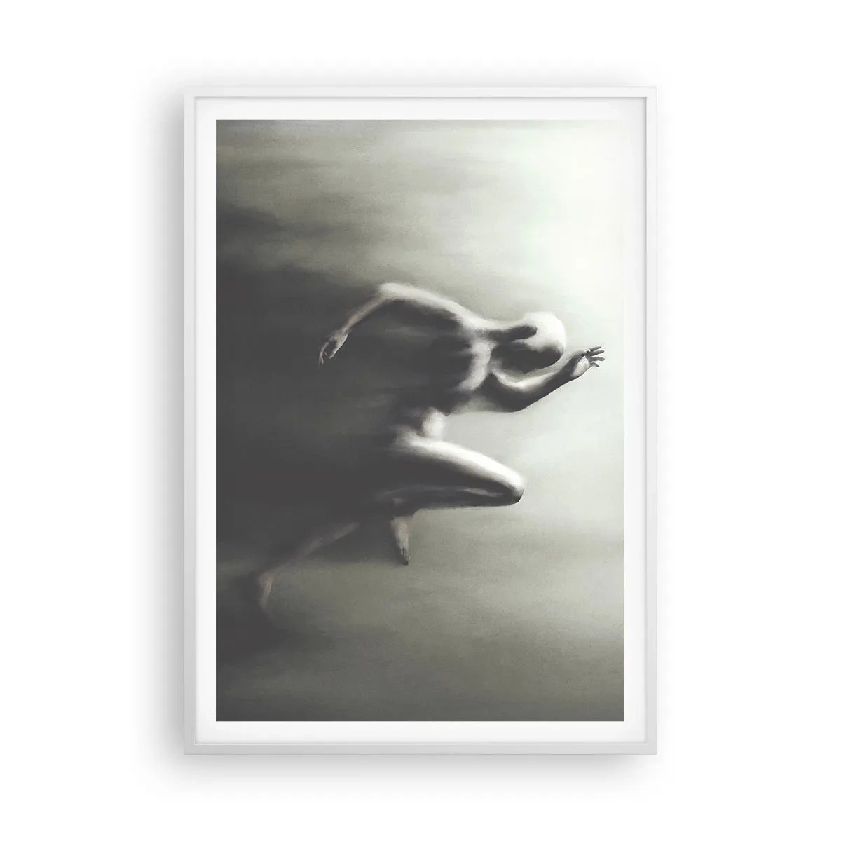 Plakat i hvid ramme - Ustoppelig - 70x100 cm