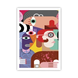 Plakat - Vi fra hr. Picasso - 70x100 cm