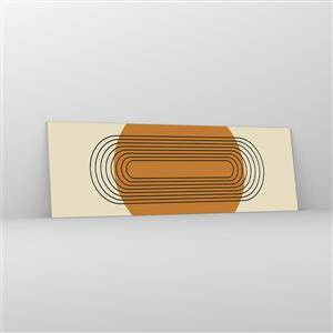 Billede på glas - Den perfekte plan - 90x30 cm