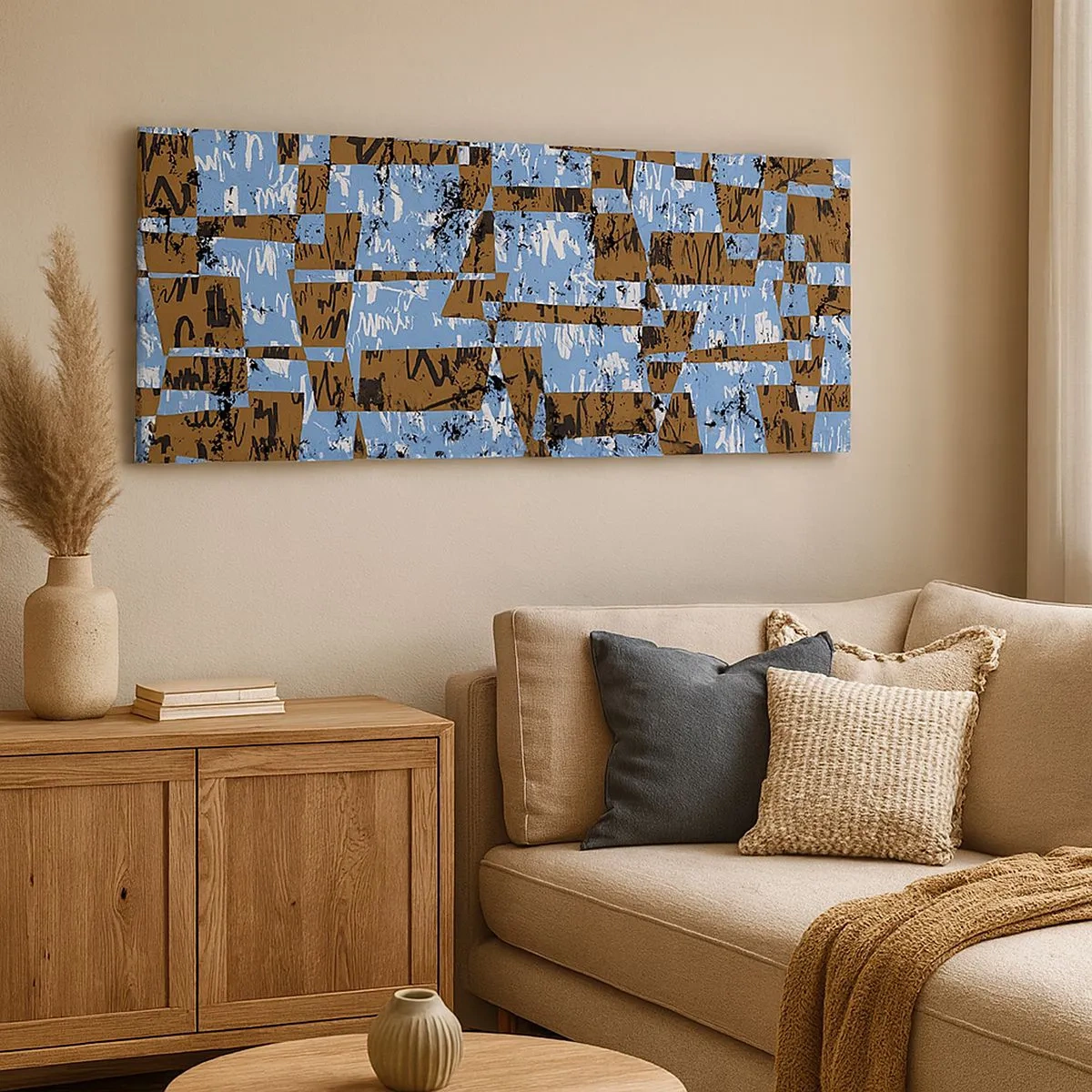 Lærredstryk - Billede på lærred - Ikke oversvømmet udskæring - 100x40 cm