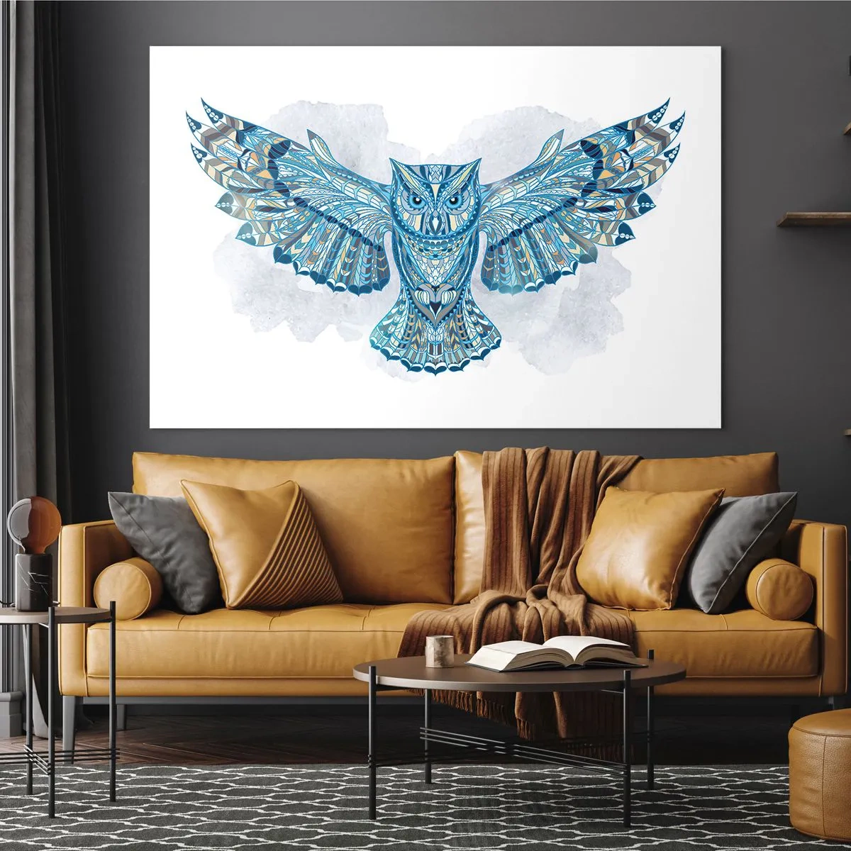 Billede på glas - Fra en keltisk hellig lund - 120x80 cm