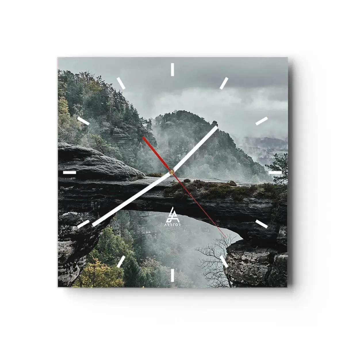 Vægur, Uret - Eventyret er ved at begynde - 40x40 cm
