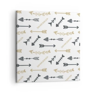 Lærredstryk - Billede på lærred - Skyttens drøm - 60x60 cm