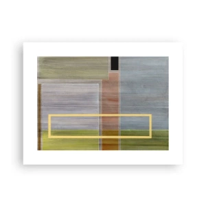 Plakat - Lige og rolig - 40x30 cm