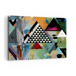 Lærredstryk - Billede på lærred - Hvor enkelt - 120x80 cm