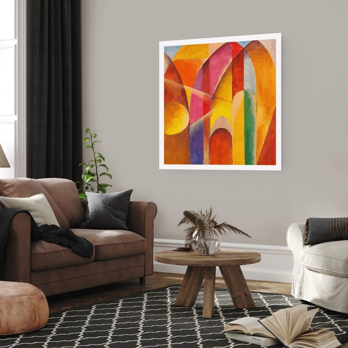 Plakat - Solens katedral - 30x30 cm