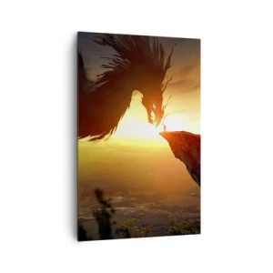 Lærredstryk - Billede på lærred - Dragedræber - 80x120 cm