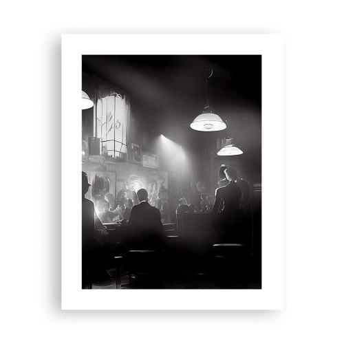 Plakat - I en jazzet stemning - 40x50 cm