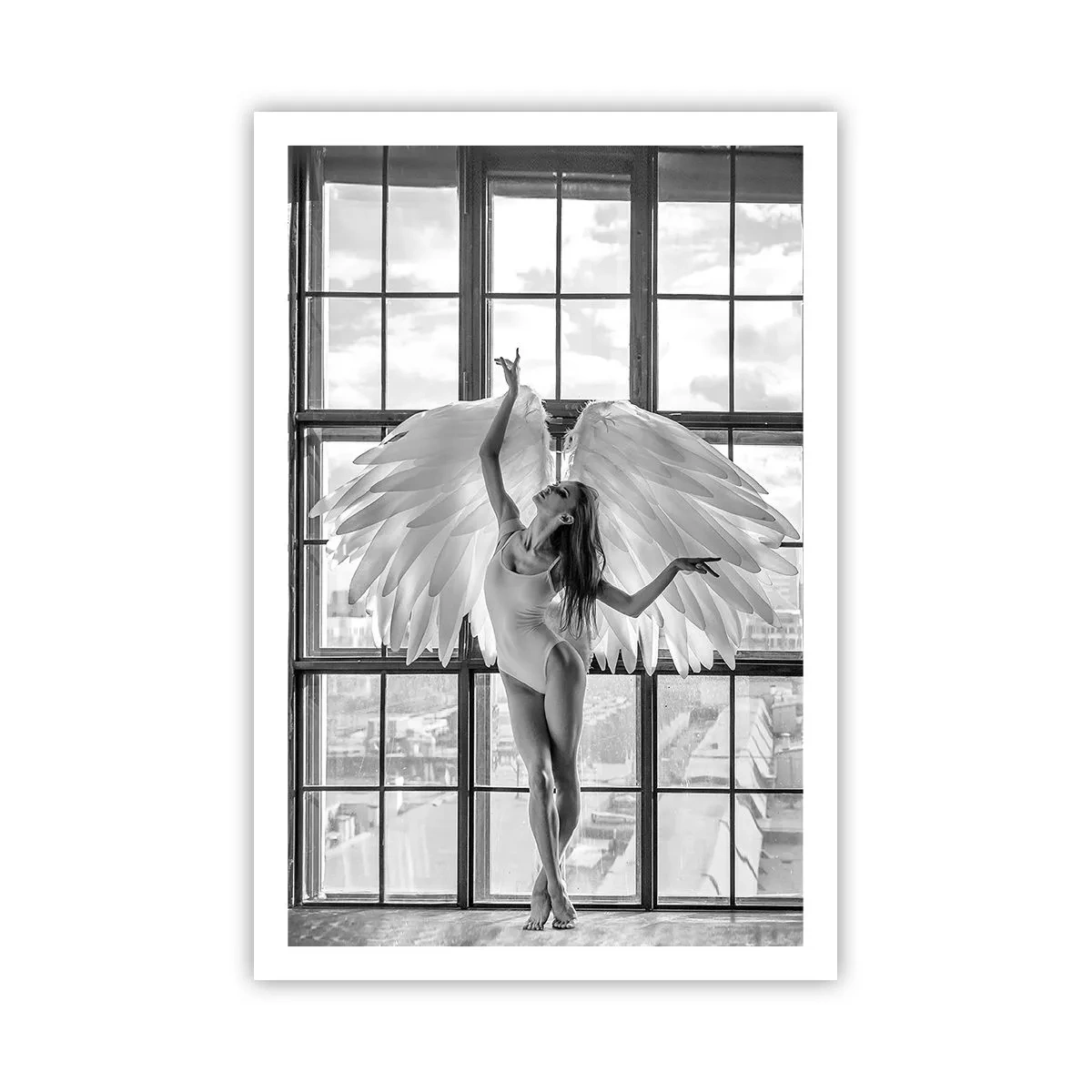 Plakat - Englenes by? - 61x91 cm