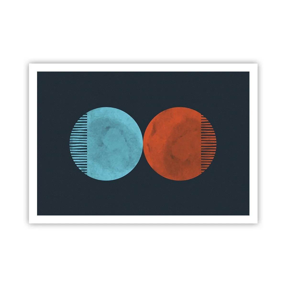 Plakat - Kun geometri? - 100x70 cm