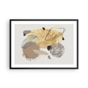 Plakat i sort ramme - Anvendt plumkologi - 70x50 cm
