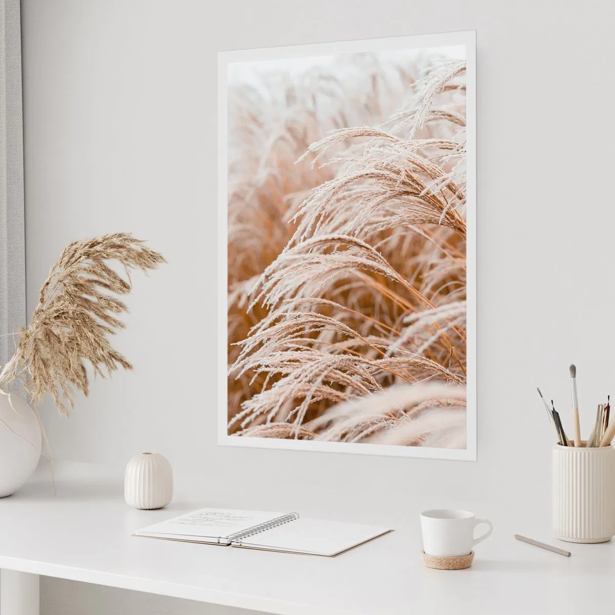 Plakat - Bøjer sig for efterårssolen - 50x70 cm