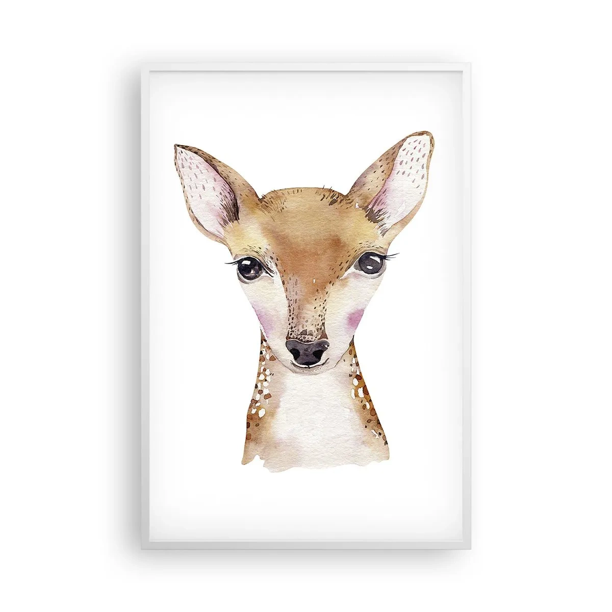 Plakat i hvid ramme - Uskyldighedens natur - 61x91 cm