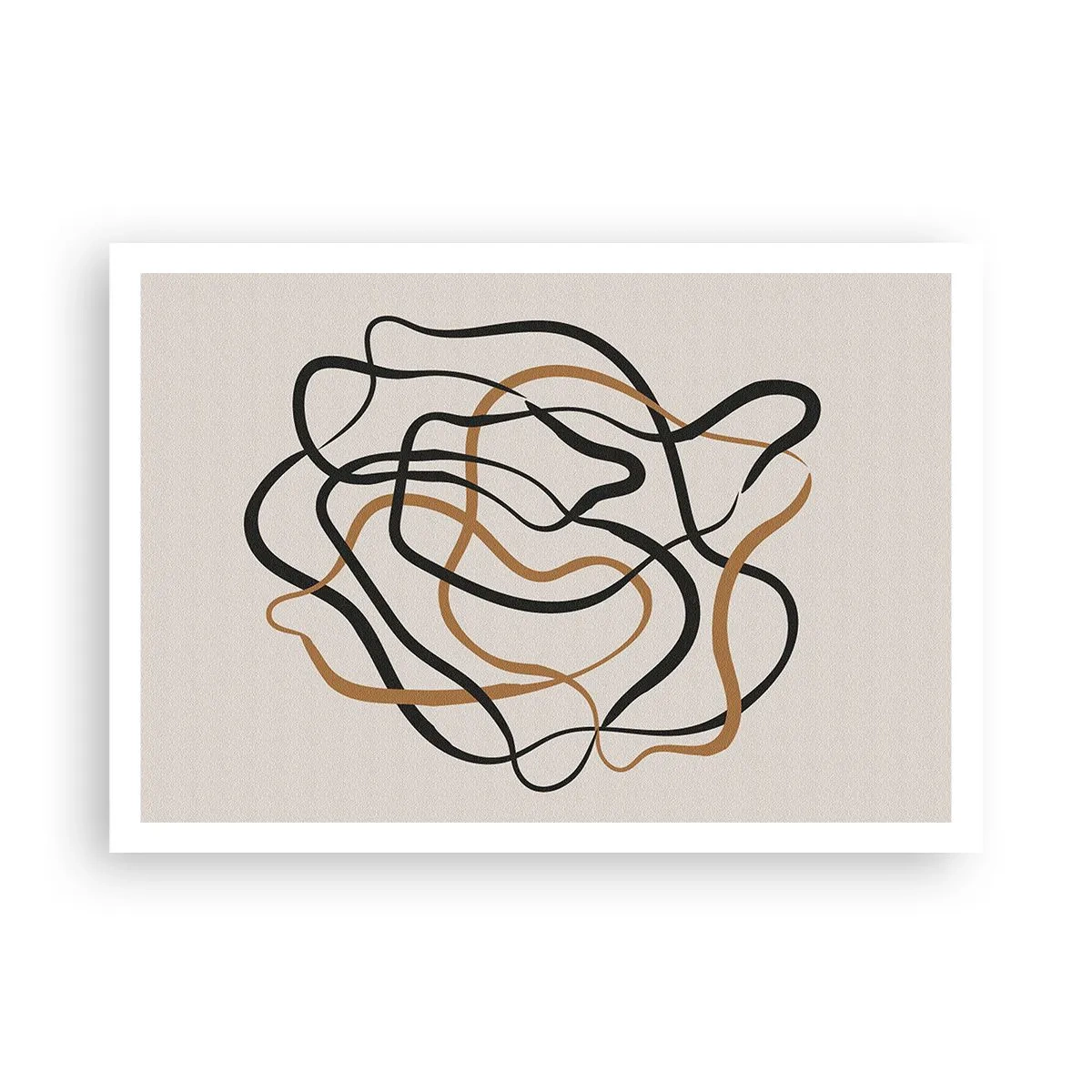 Plakat - Alt er gået galt - 100x70 cm