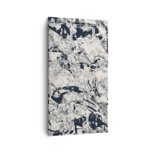 Lærredstryk - Billede på lærred - Modsætningernes gennemtrængning - 45x80 cm