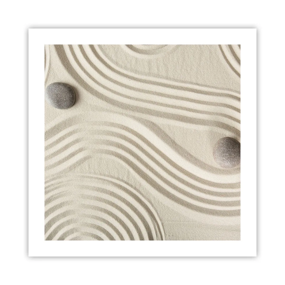 Plakat - Et strejf af varme - 50x50 cm