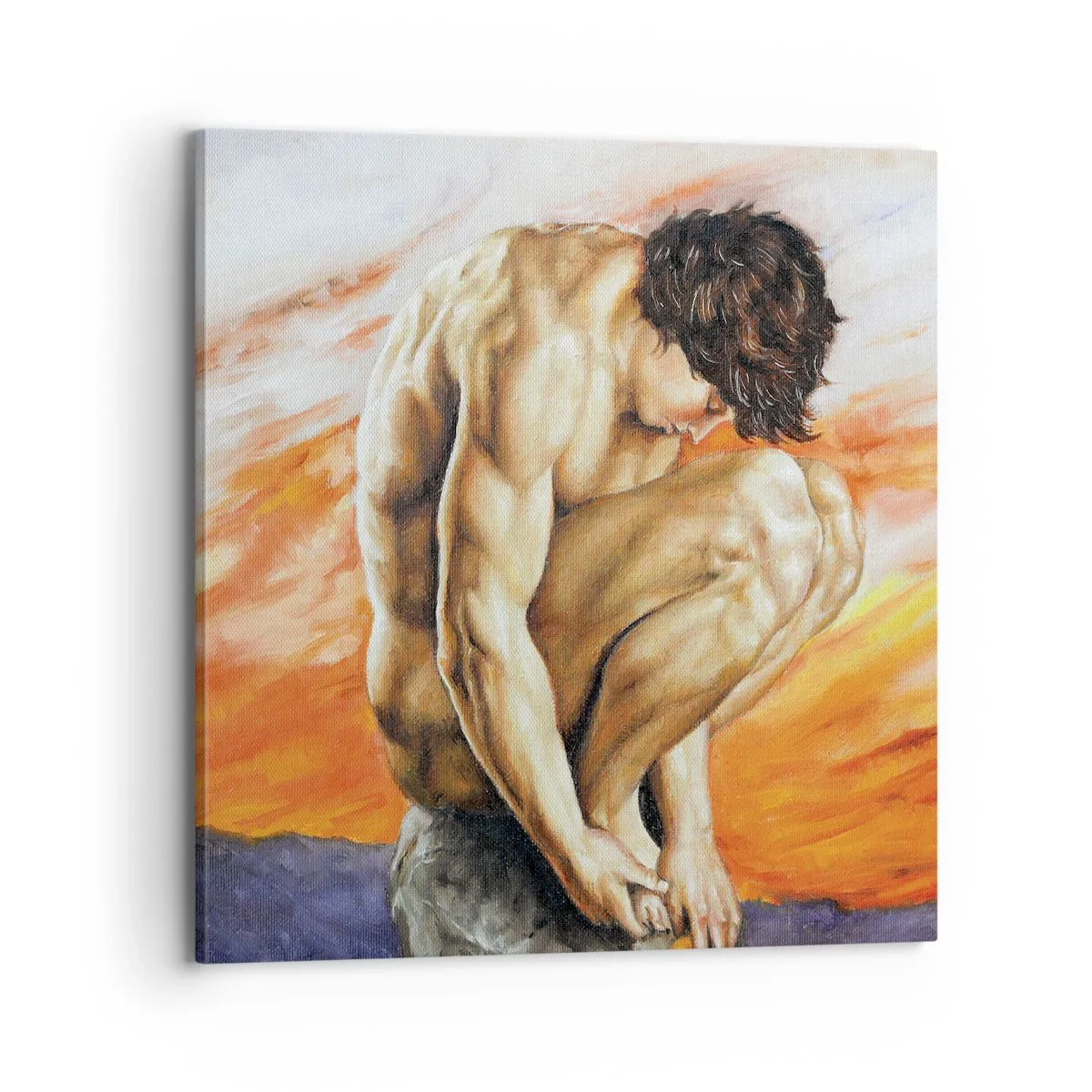 Lærredstryk - Billede på lærred - Sænket i sig selv - 70x70 cm