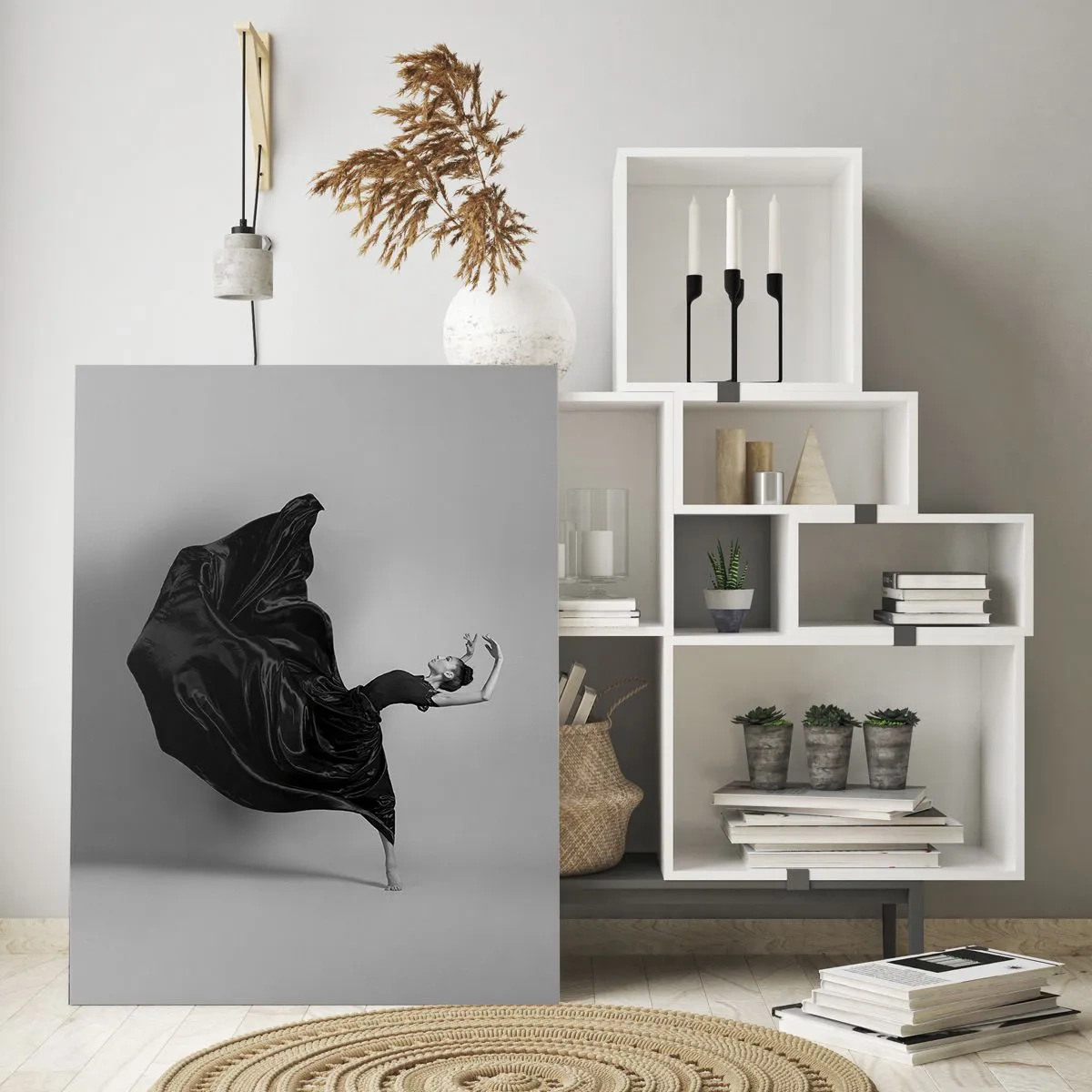 Billede på glas - Bevinget af musik - 50x70 cm