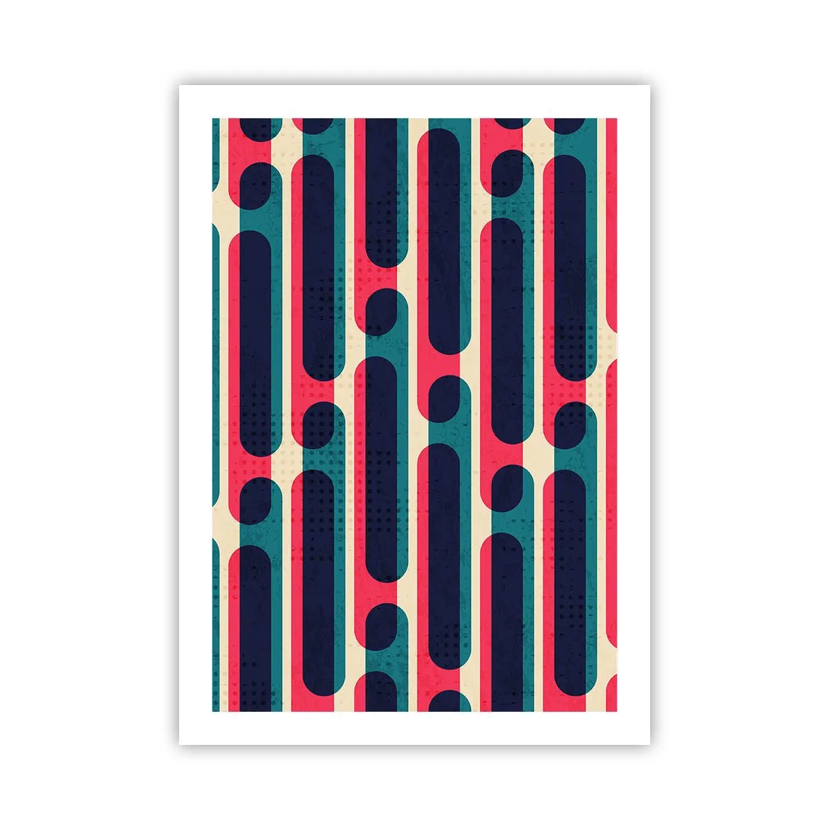 Plakat - Indad og fremad - 50x70 cm