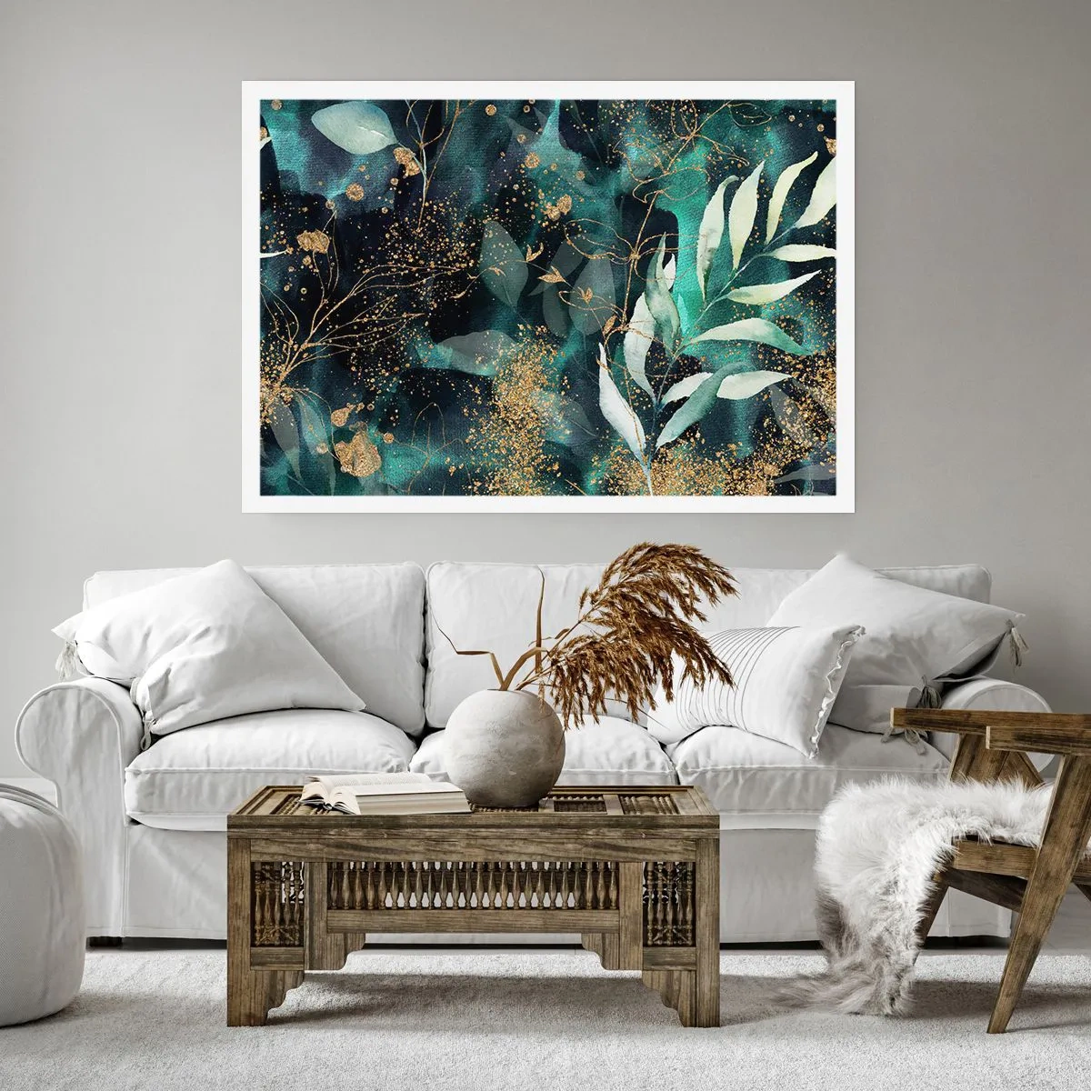 Plakat - Fortryllet have - 50x40 cm