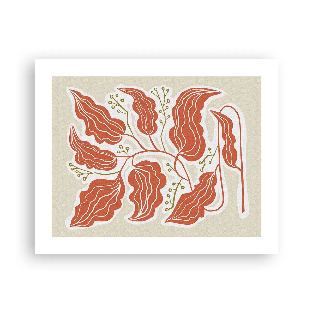 Plakat - Folk og koral - 50x40 cm