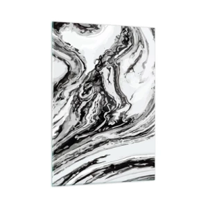Billede på glas - I begyndelsen var det kaos - 50x70 cm