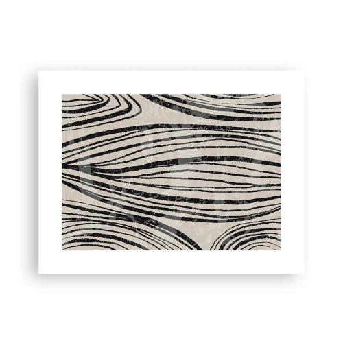 Plakat - Et spild af linjer - 40x30 cm