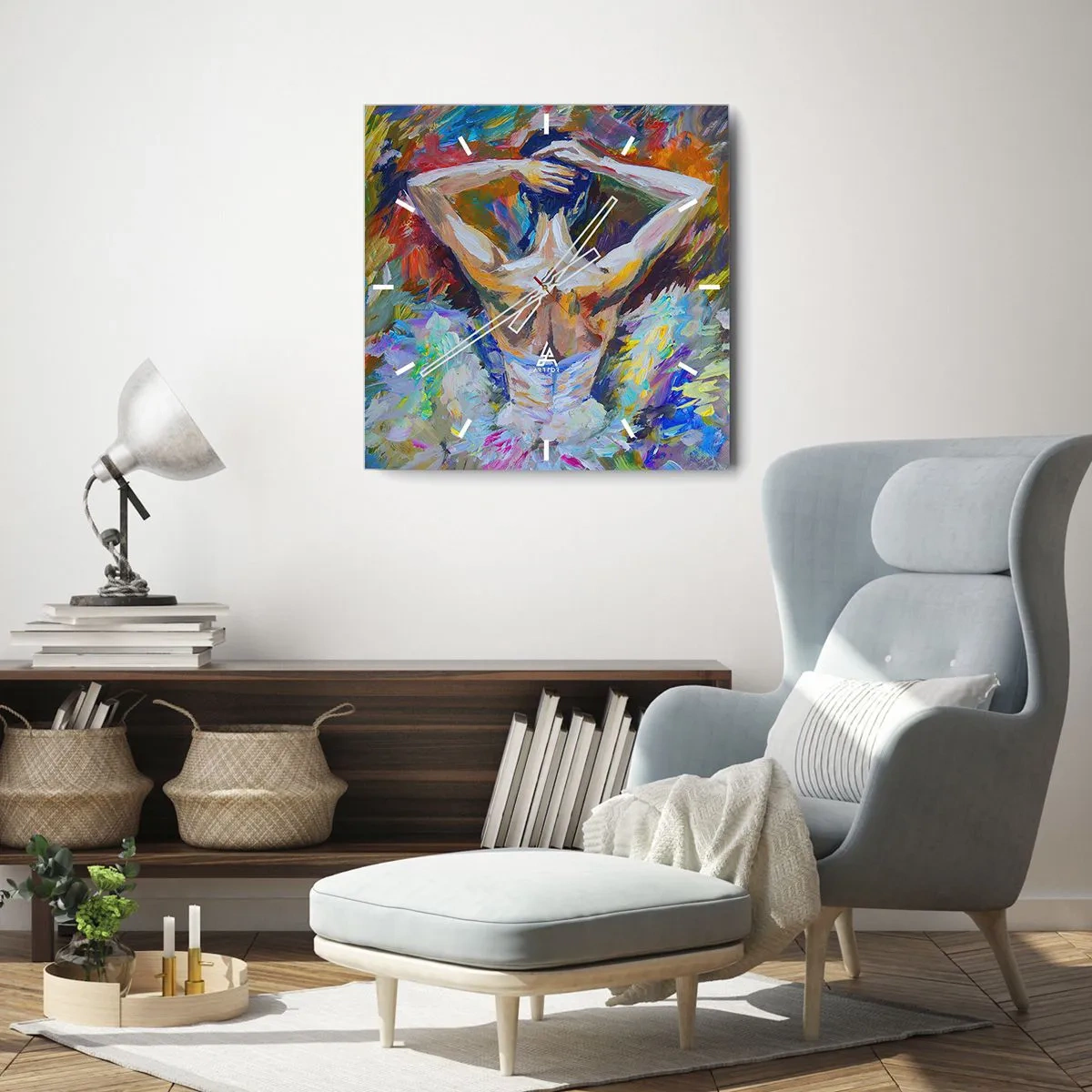 Vægur, Uret - Det kan være hvad som helst - 30x30 cm