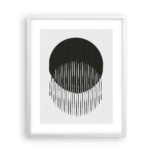 Plakat i hvid ramme - Hans alter ego - 40x50 cm