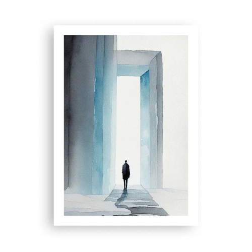 Plakat - Lev uden grænser - 50x70 cm