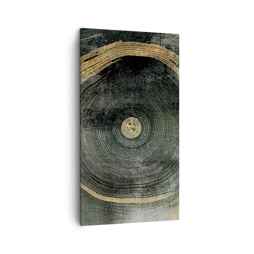 Lærredstryk - Billede på lærred - Forandring og varighed - 45x80 cm