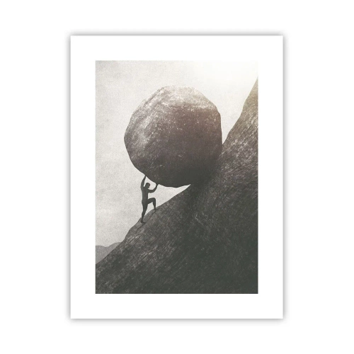 Plakat - Jeg tror mod al forventning - 30x40 cm